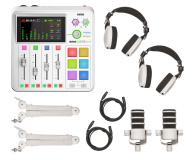 Rode Podcaster Bundle Biały - 1297410 - zdjęcie 1